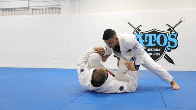 Reverse DLR to Z Guard + Stand Up Sweep