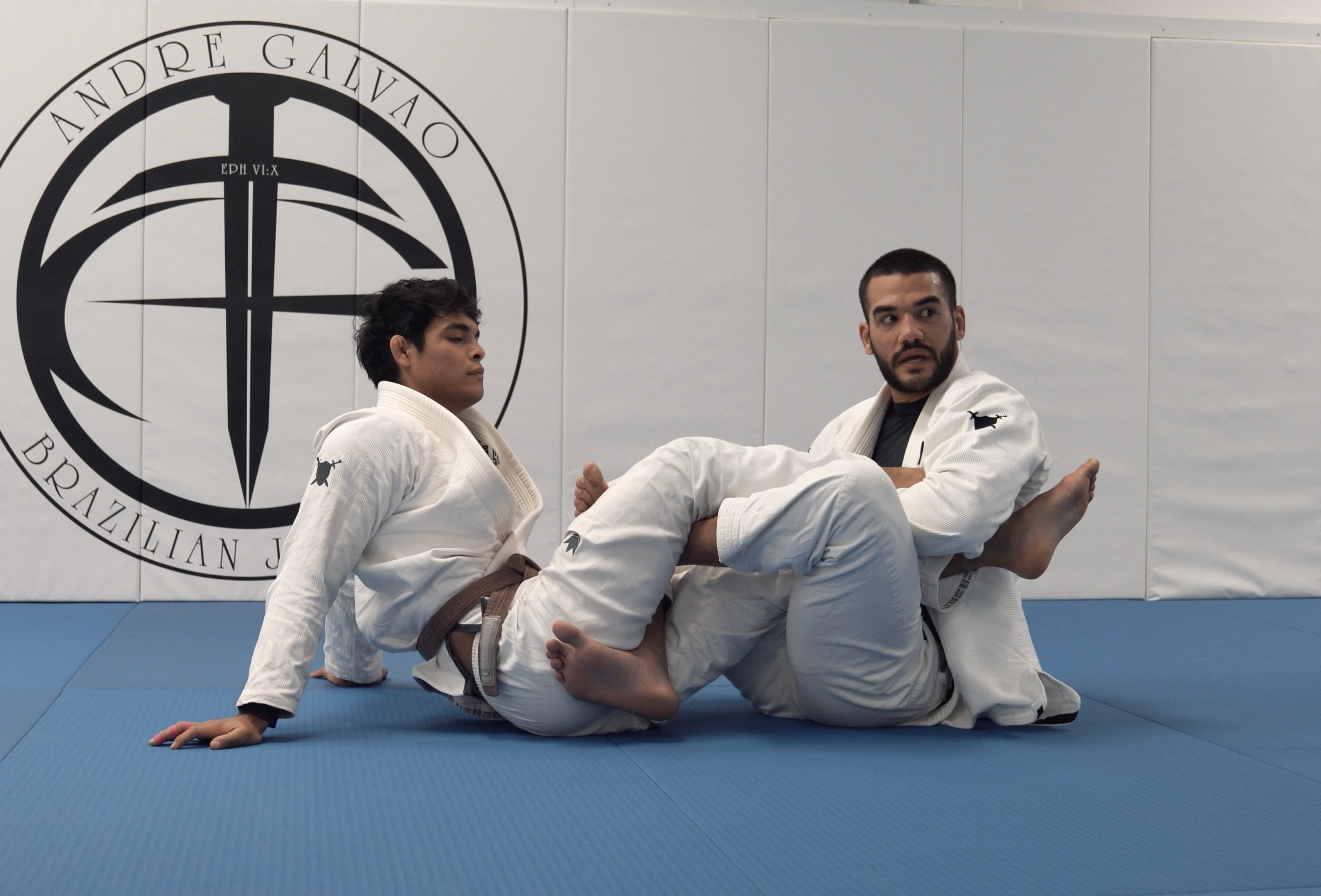 Straight Ankle Lock From Saddle Guard