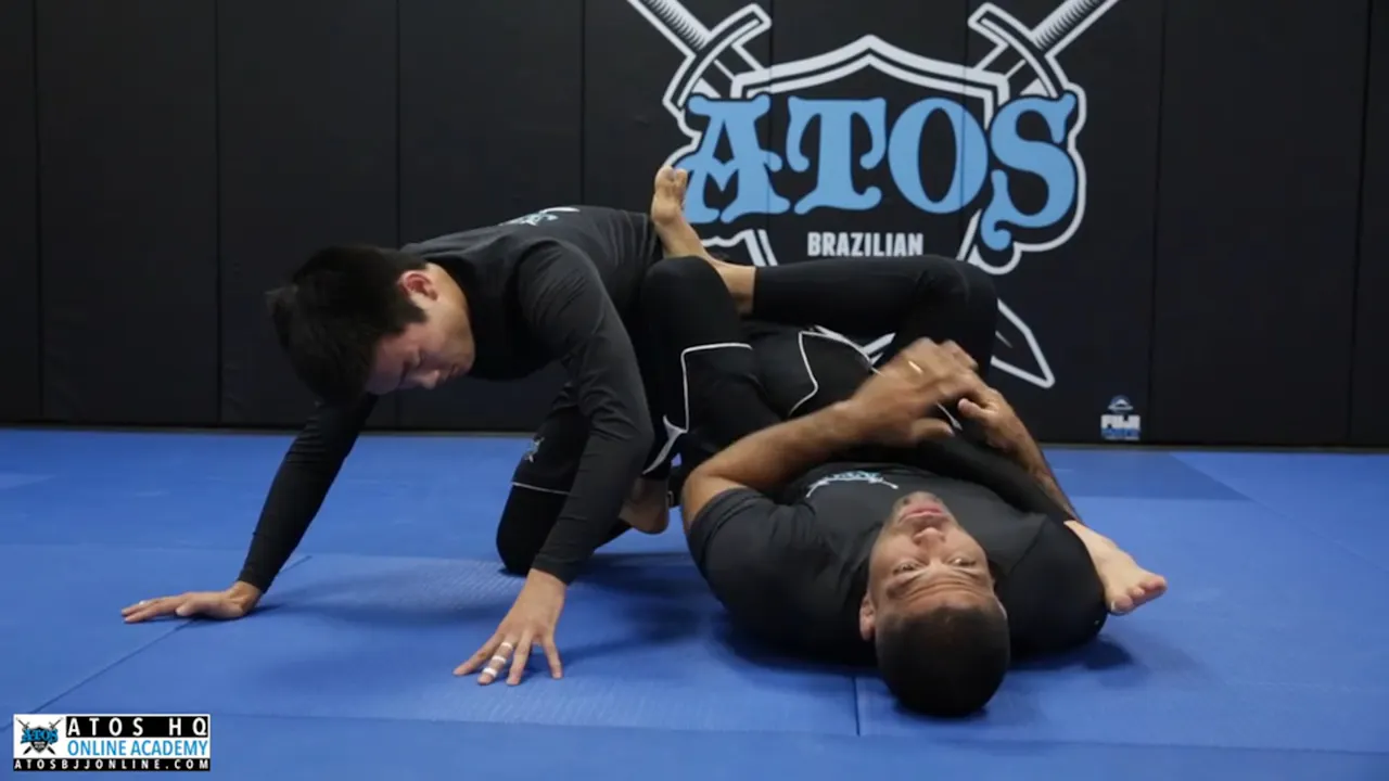 Modified X Guard Sweep & Set Up From Reverse De la Riva - Andre Galvao ...