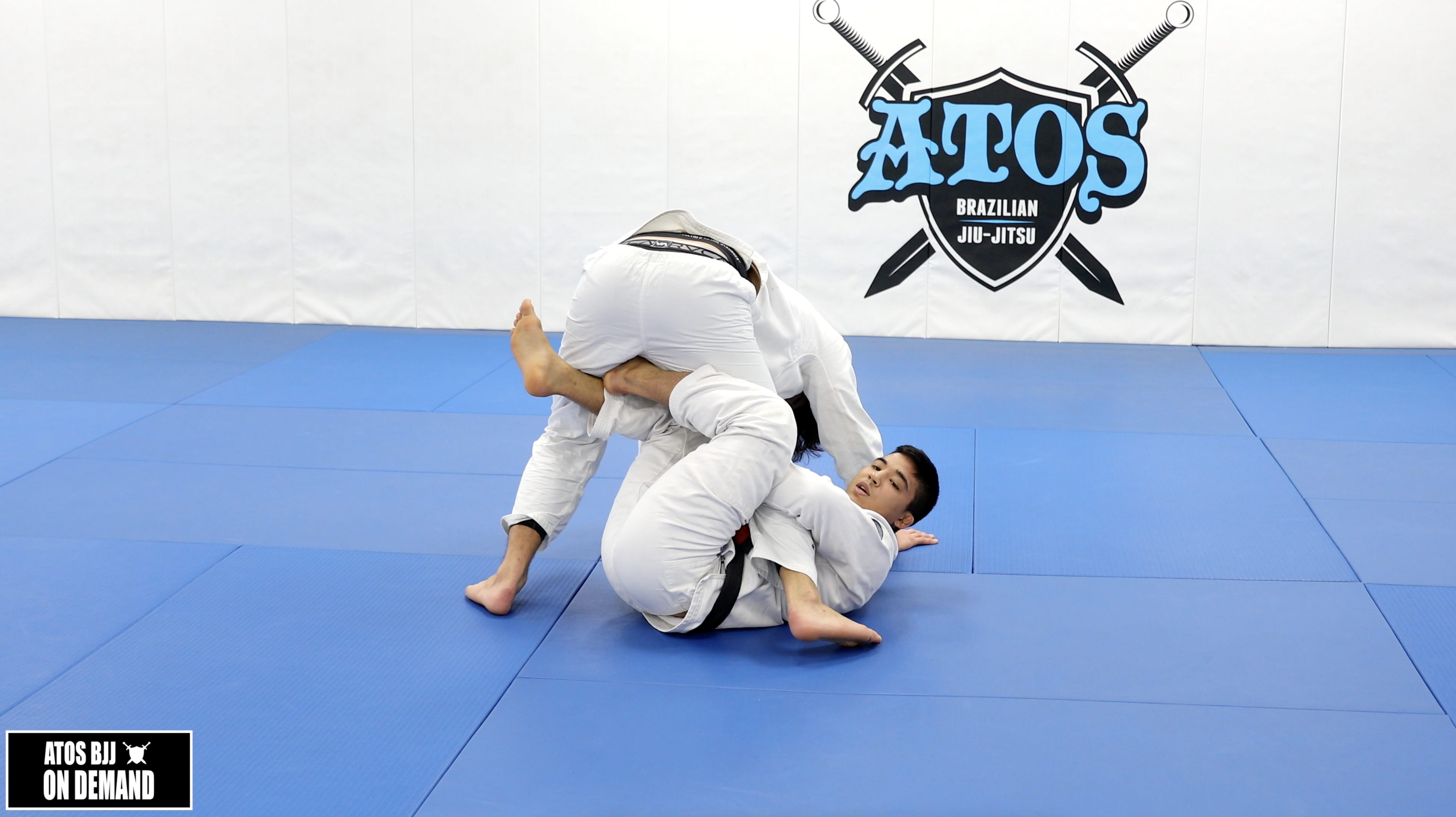 Sit Up Guard to Modified X Sweep Variation