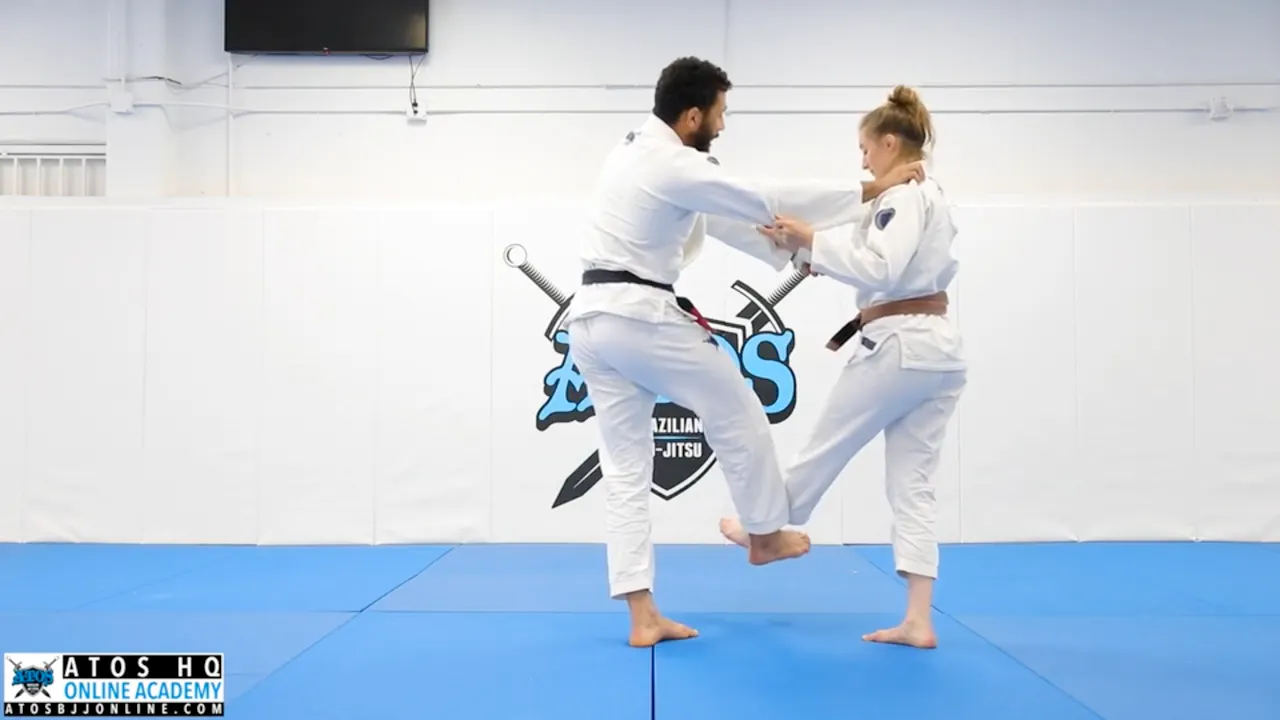 Foot Sweep Takedown - Dominique Bell - Atos BJJ OnDemand