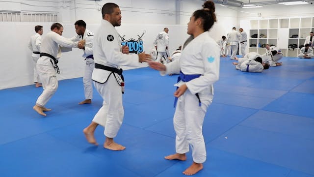 Sparring Andre Galvao x Sarah Galvao 