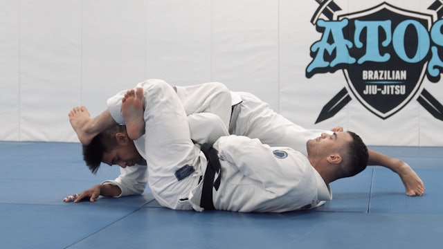 Pant & Sleeve Grip to Omoplata Attack | Part 2