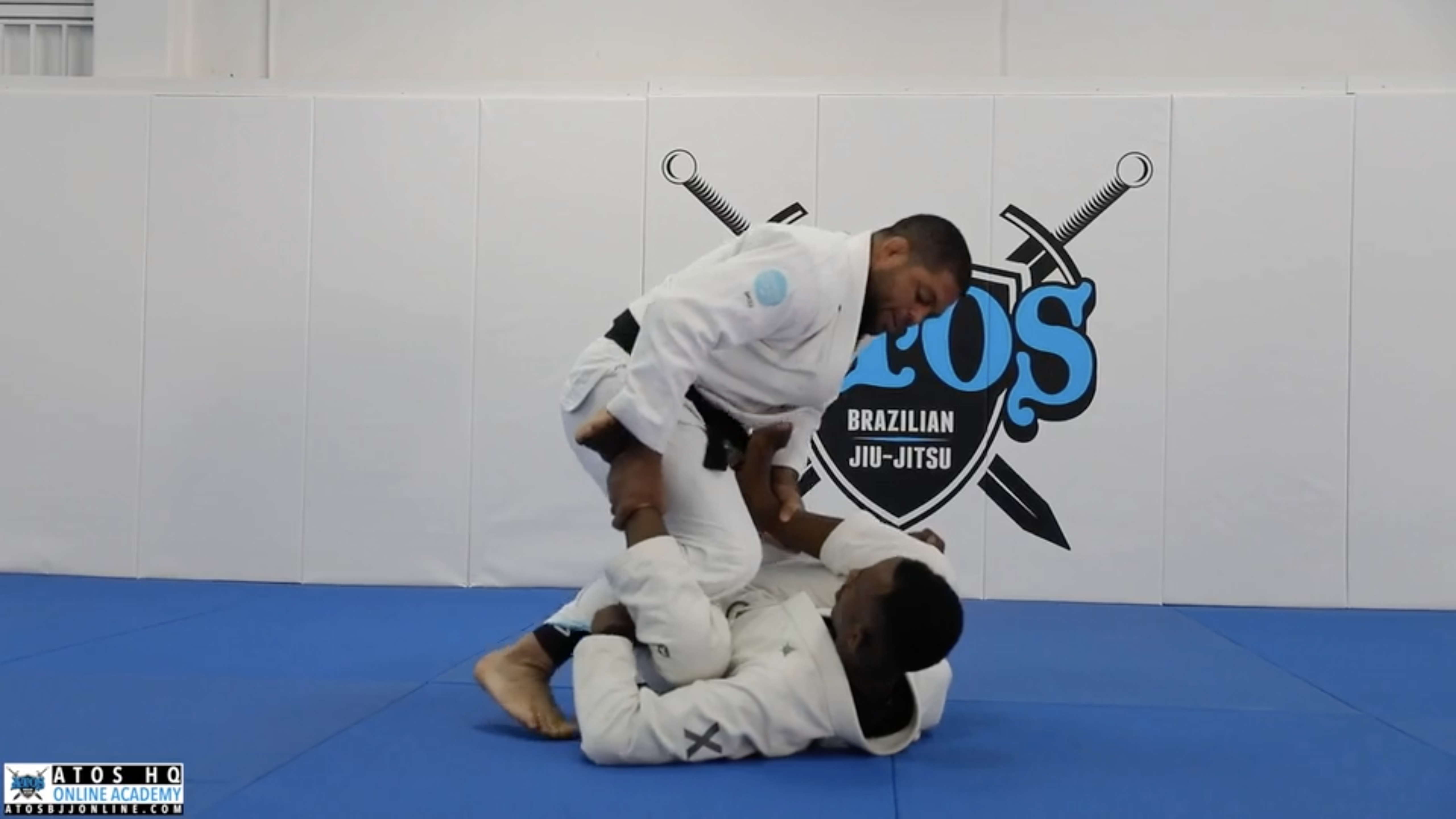 DLR Guard Pass When Opponent Under Hook the Leg
