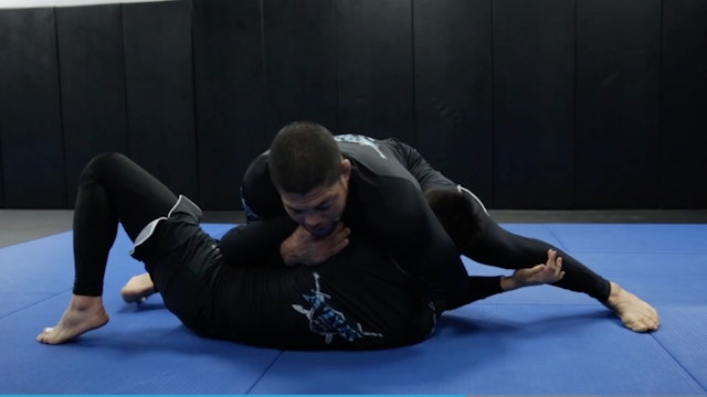 Basic Guillotine Set Up from Side Control