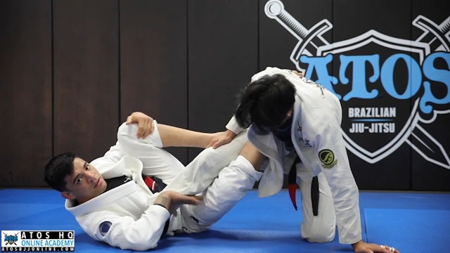 Defending the Leg Drag to 50/50 Entry + Sweep