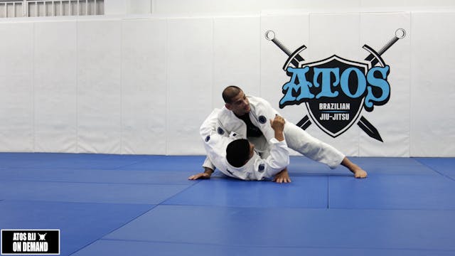 Long Step with Knee Cut Variation