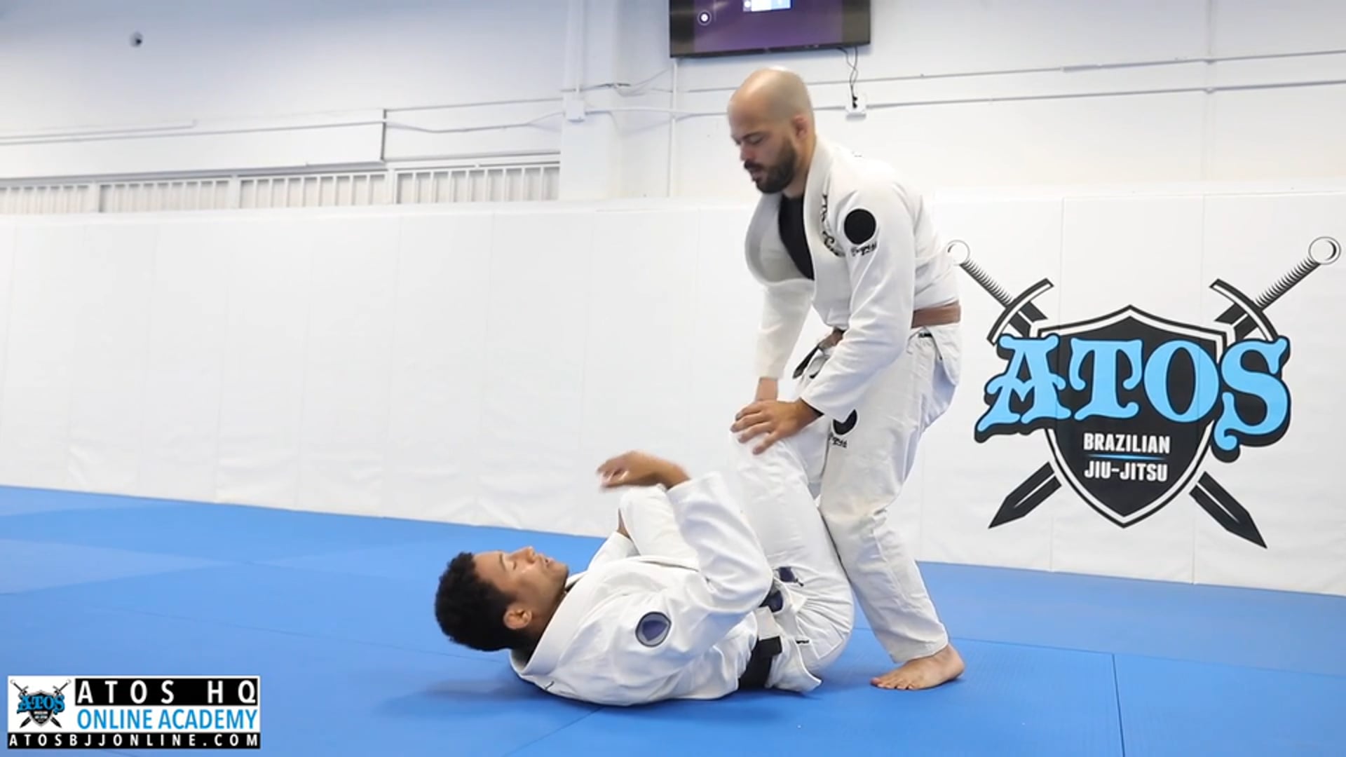 The Modified Waiter X Back Attack Using the Chin Frame & Shoulder Trap