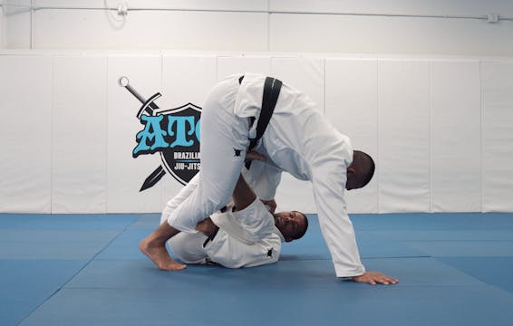 Tarantula Guard to Double Ankle Sweep...