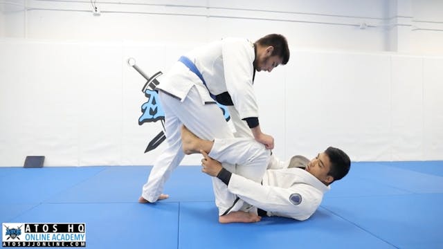Sit Up Guard Sweep to Mount Position