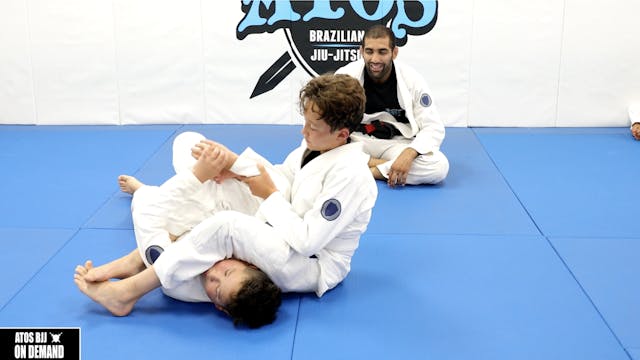 From Arm Bar To Back Take - Kid's Class