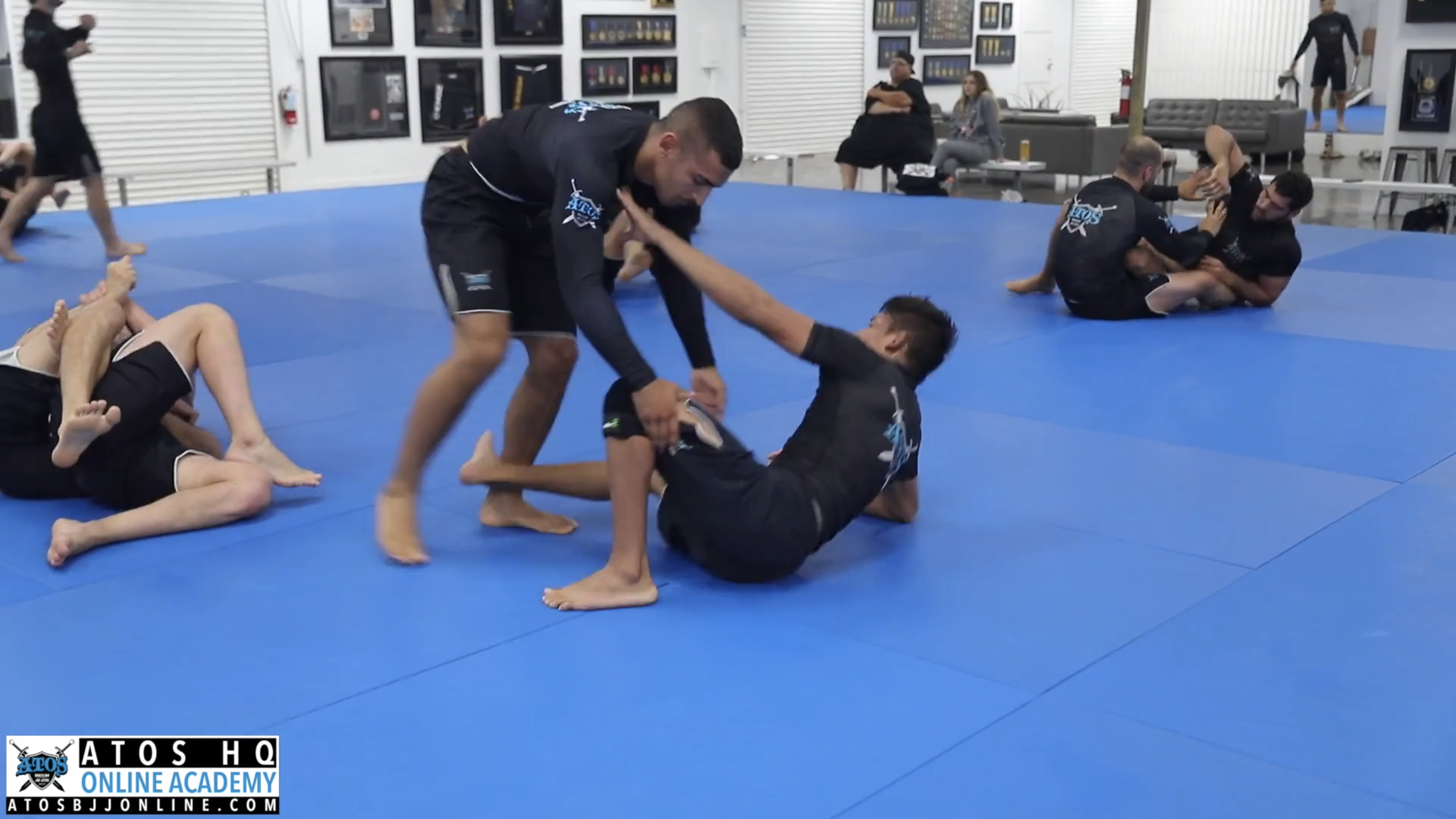 Specific Sparring From Leg Frame - Competition Class