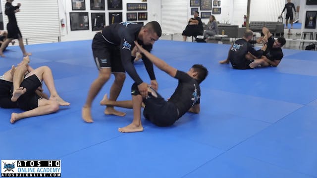 Specific Sparring From Leg Frame - Co...
