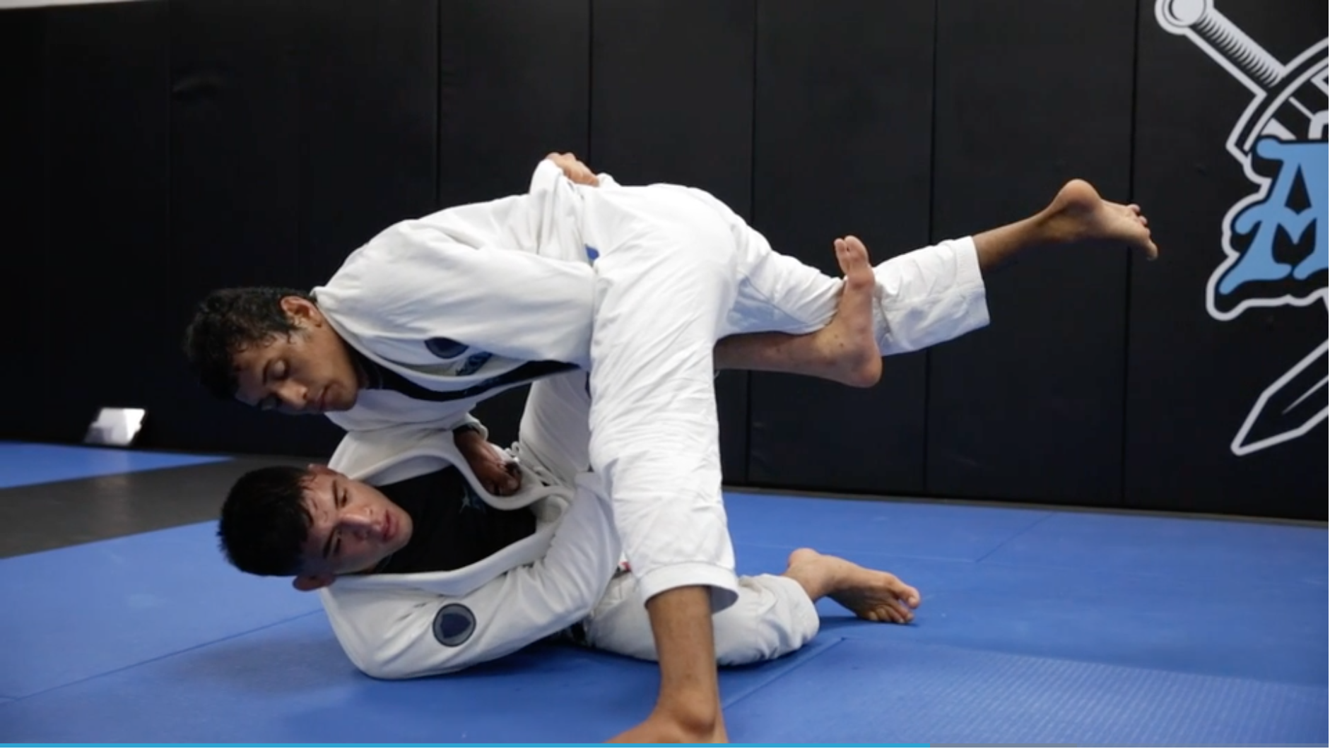 Butterfly Sweep Attempt To Stand Up In Base Sweep