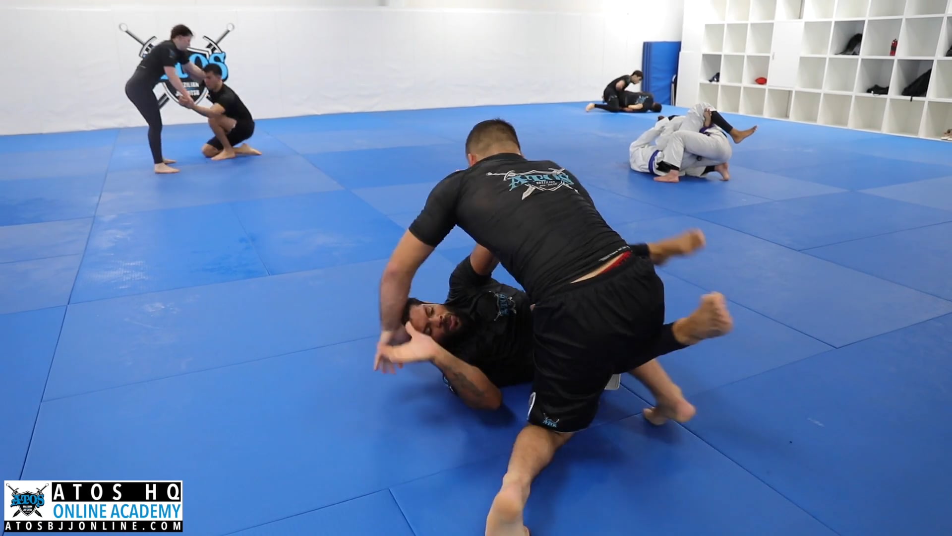 No Gi Sparring Andre Galvao & Gustavo Batista 