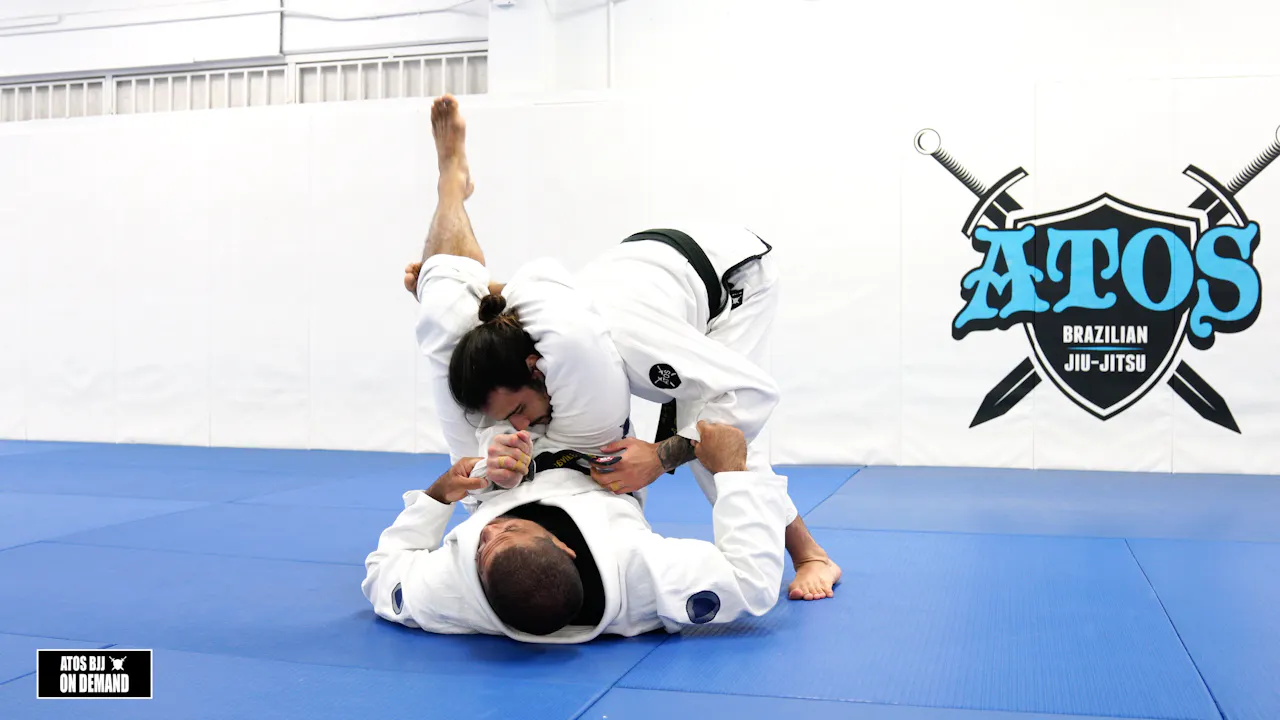 Shallow Lasso to Triangle Choke | Part 2 - Andre Galvao - Atos BJJ OnDemand