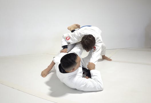 De la Riva to Squid Guard Sweep