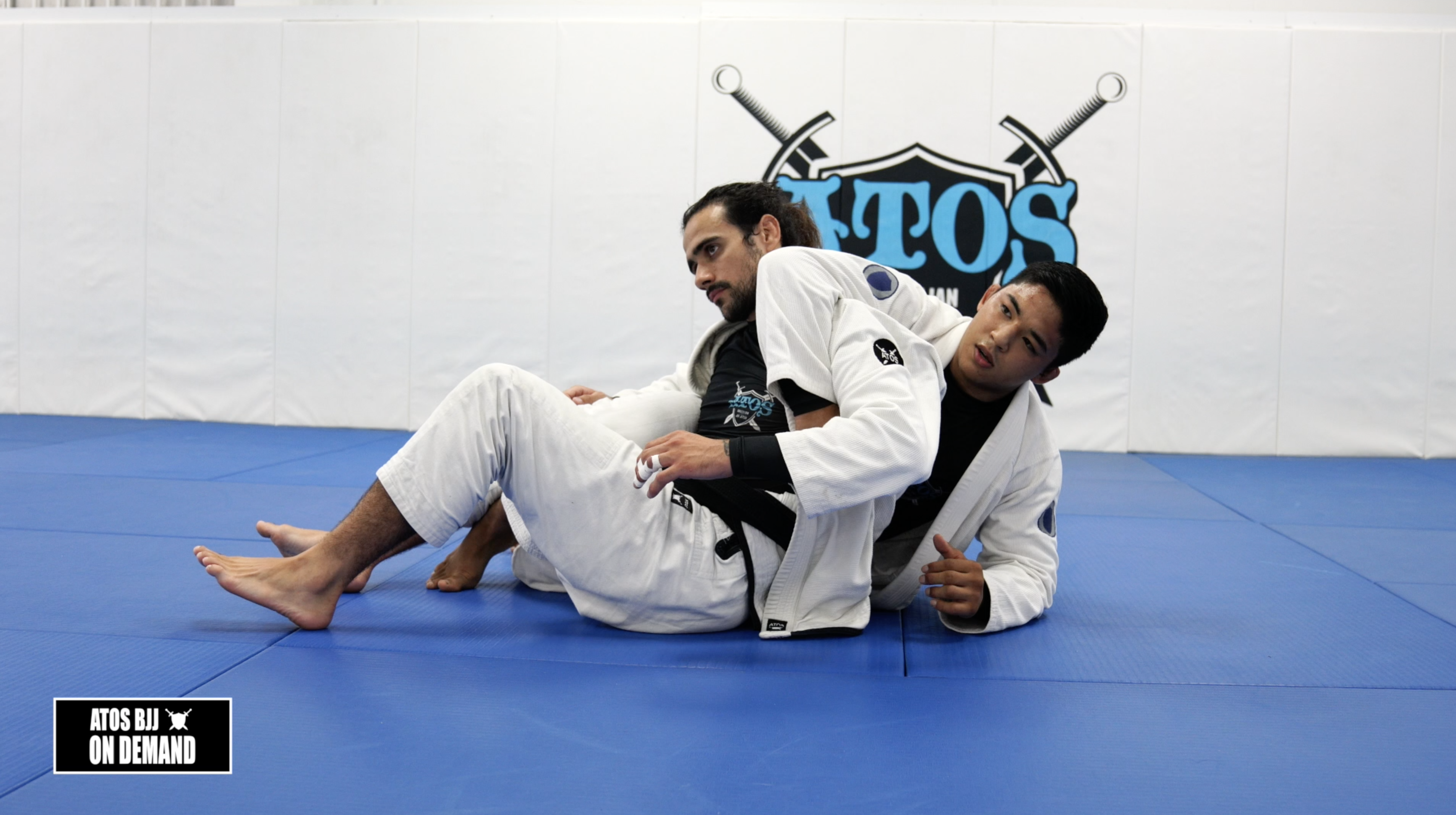 Reverse Half Guard Back Take