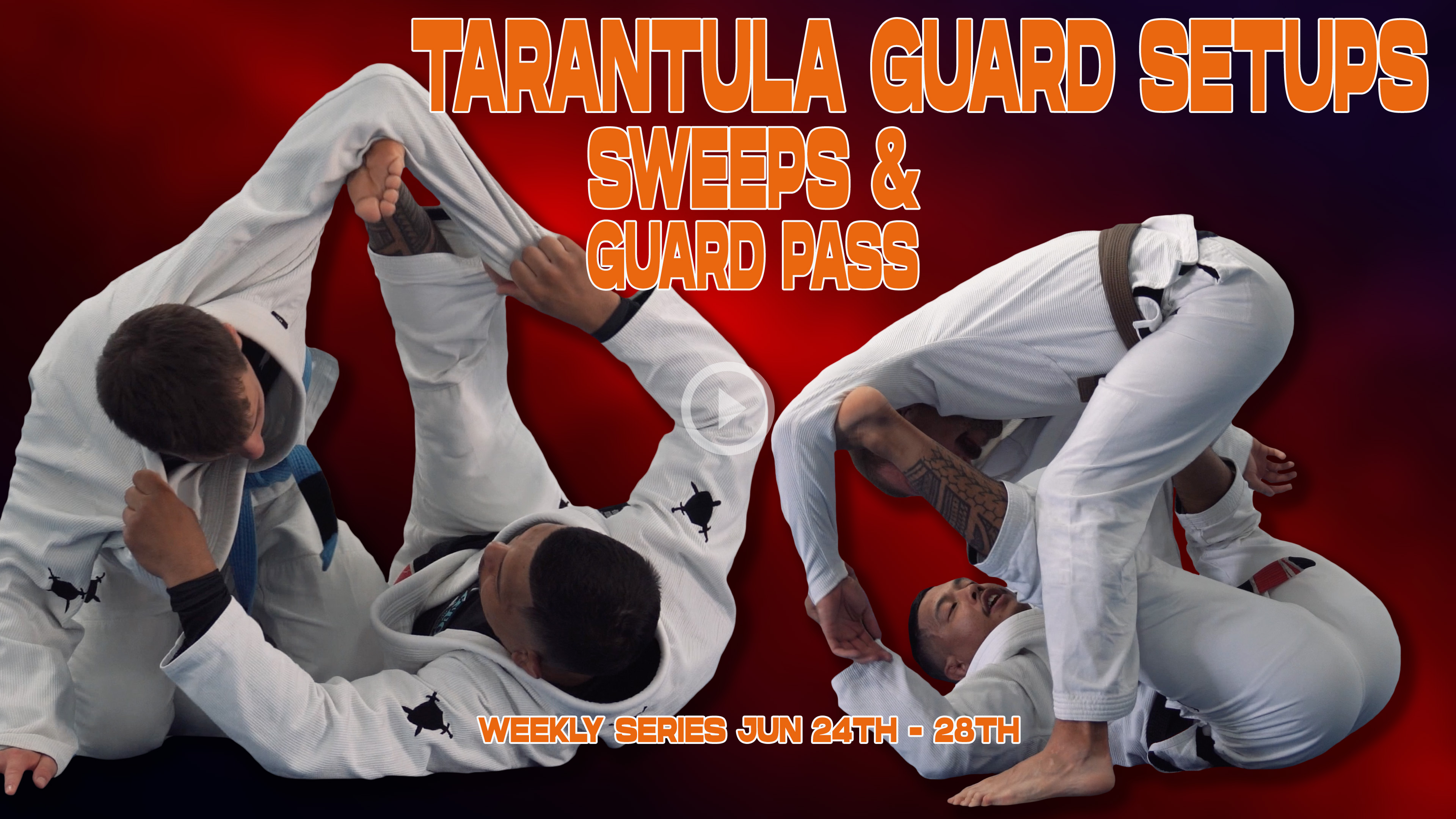 Tarantula Guard Setups: Sweeps & Guard Pass