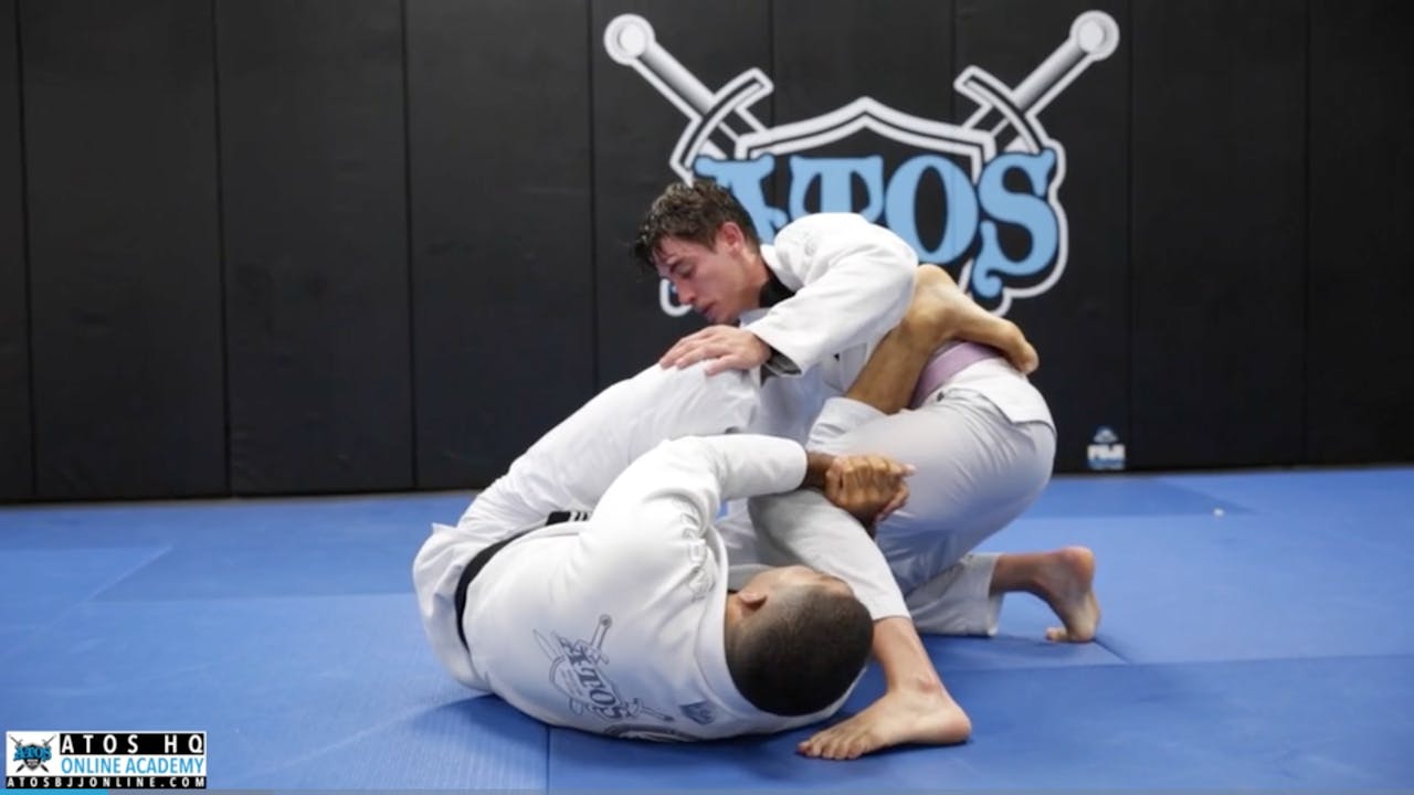 Ankle Lock Set Up From K Guard to 50/50 + Finish Variations Ankle Lock Atos BJJ OnDemand