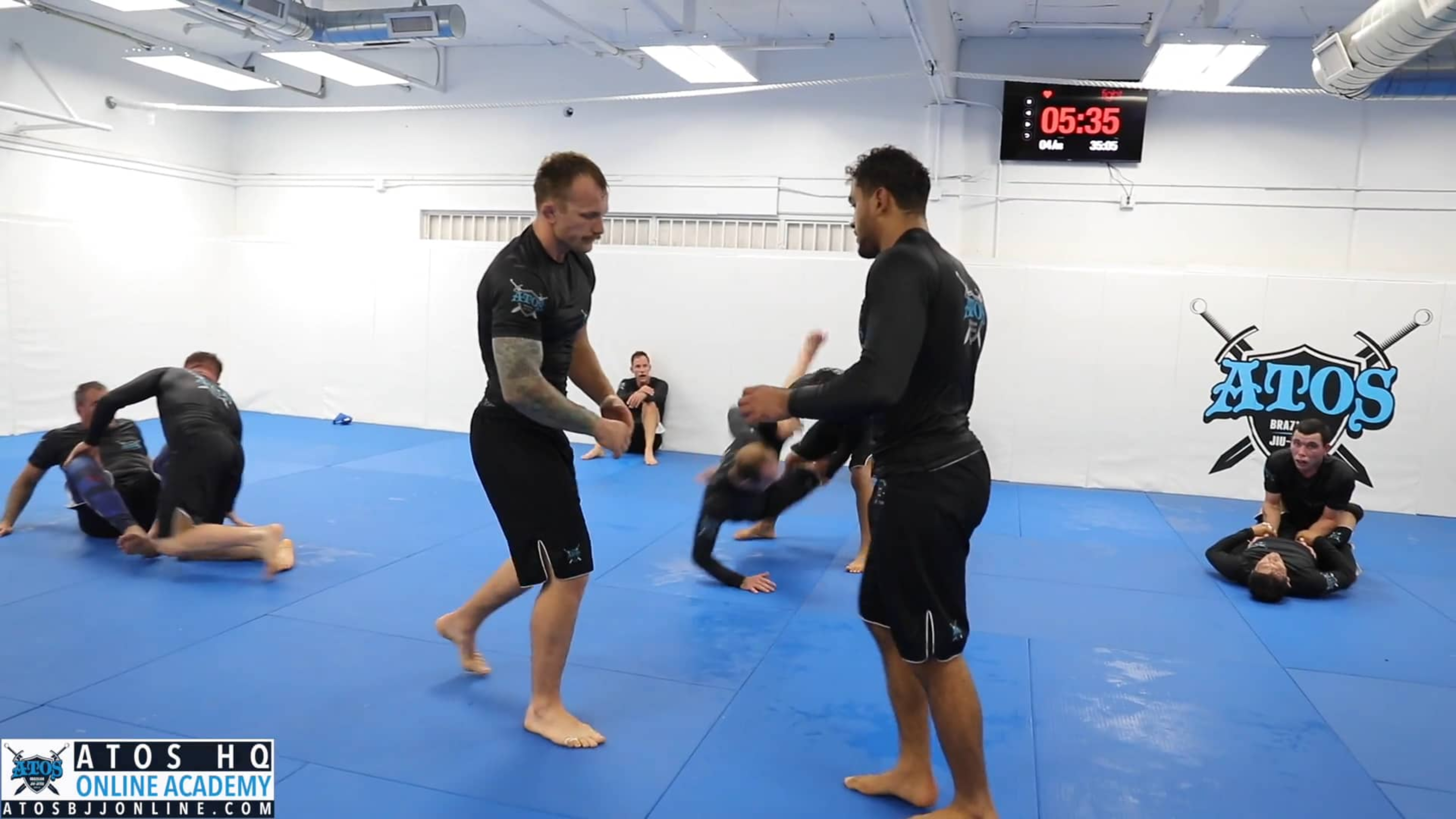 ADCC Champ Kaynan Duarte Vs Atos Purple Belt Student