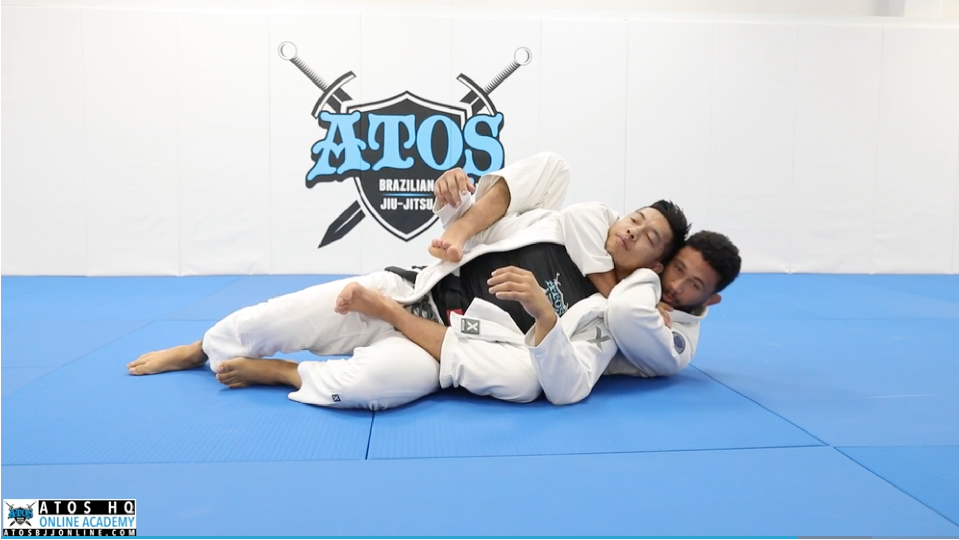 Side Control Escape to Back + Rear Naked Choke