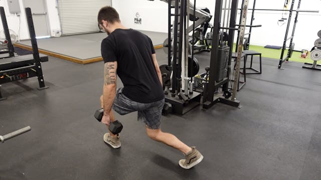 Relative Strength - Walking Lunge 5RM