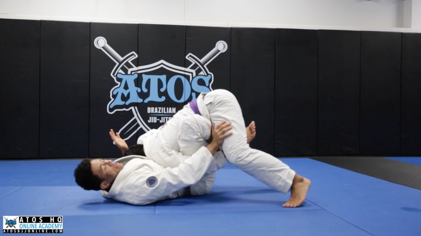 Over Under Pass Counter To 50/50 Guard - Dominique Bell - Atos BJJ OnDemand