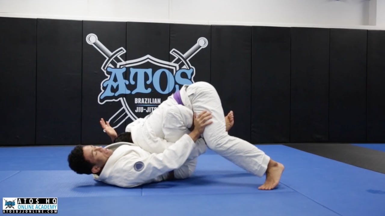 Over Under Pass Counter to 50/50 Guard - Dominique Bell - Atos BJJ OnDemand