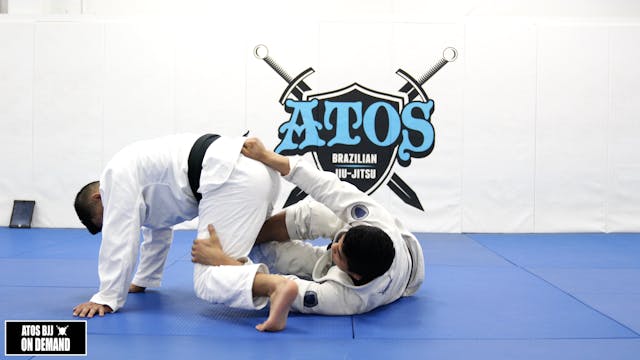 One Leg X Guard Recovery to Back Take