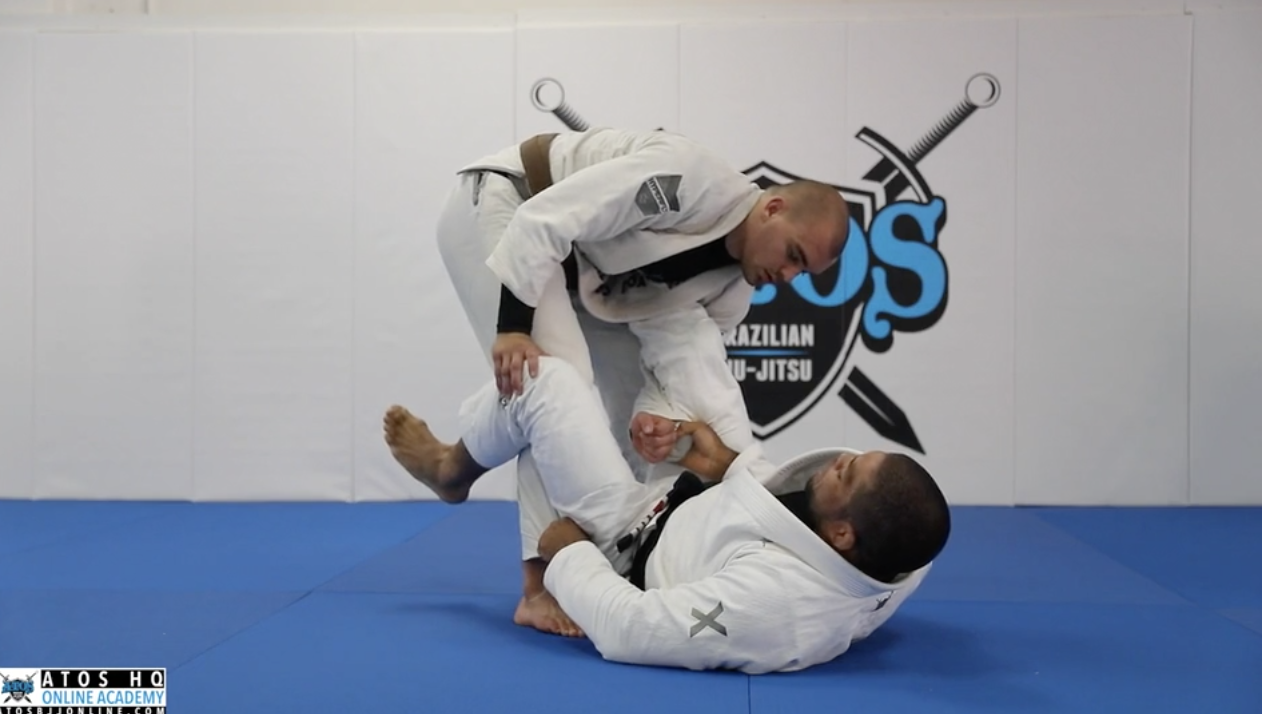 De La Riva Lasso Tripod Set Up To Modified X Guard Sweep + Back Take