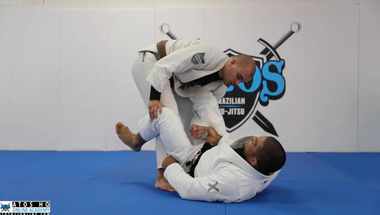 De La Riva Lasso Tripod Set Up To Modified X Guard Sweep + Back Take ...