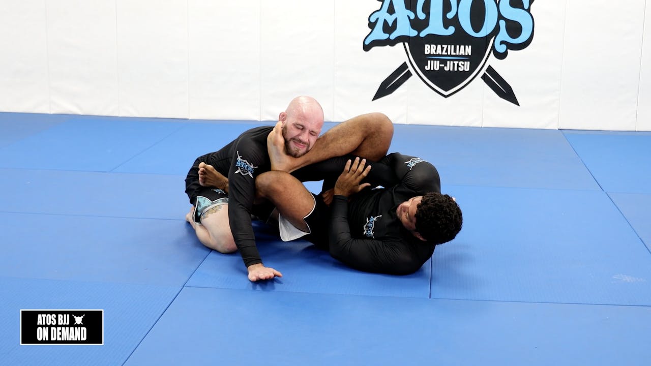 Whizzer Arm Lock & Omoplata Submissions from Closed Guard with Shoulder Trap Andre Galvao