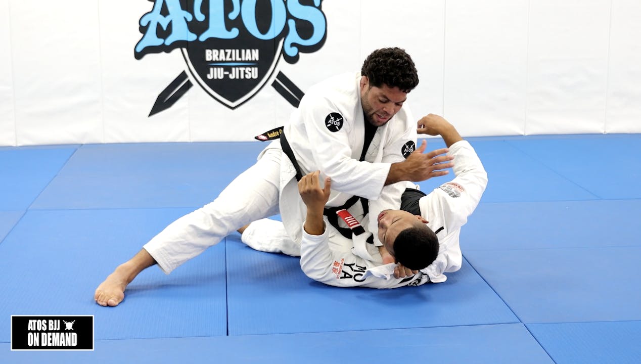 Perfect Brabo Choke from Side Control Andre Galvao Atos BJJ OnDemand