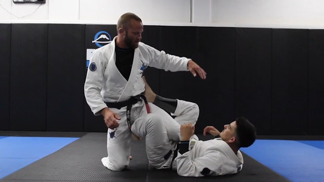Sweeping From the Spider Guard and Passing the One Leg X Guard