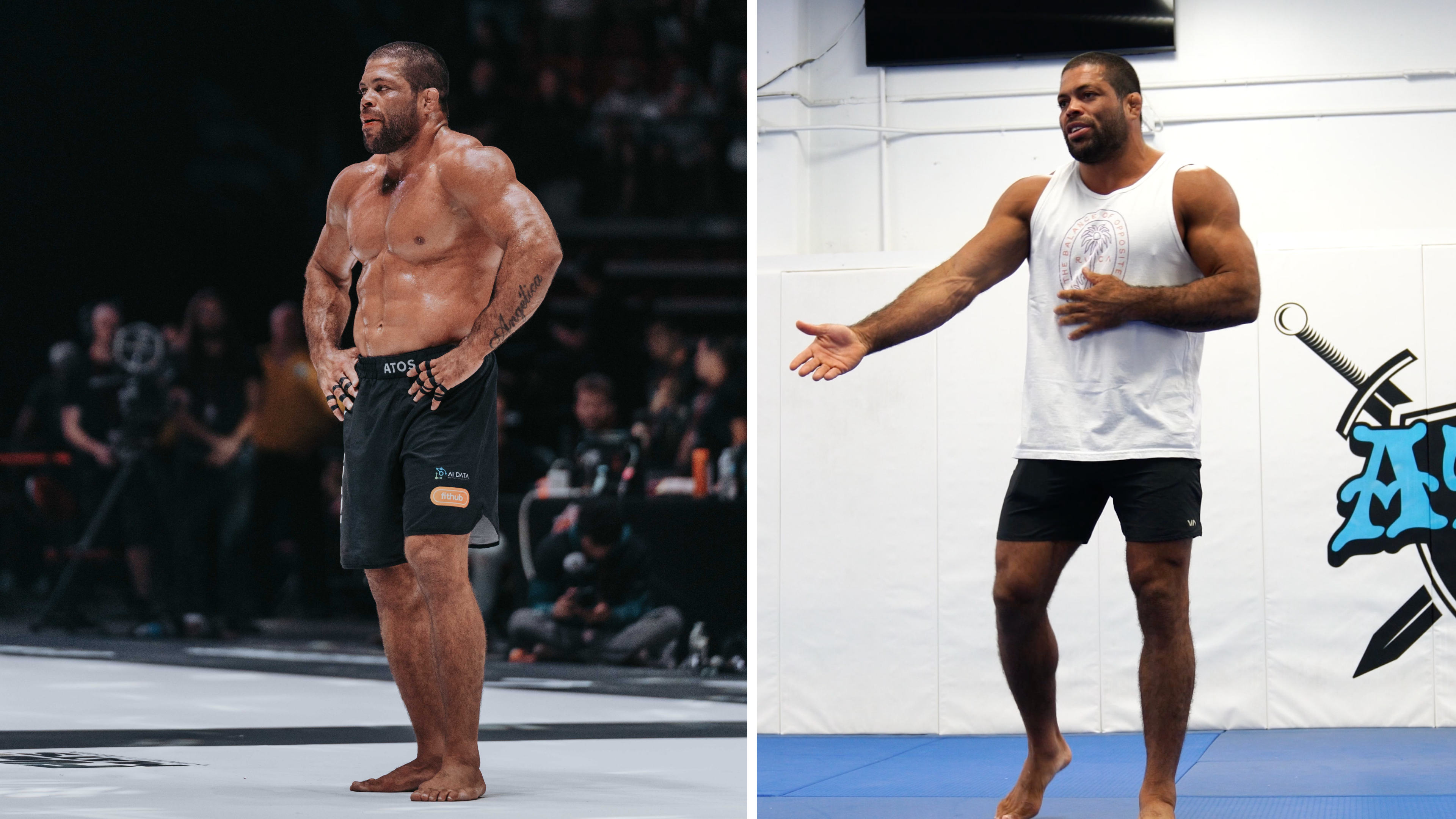 ADCC 2022: André Galvao shares his feelings with his students