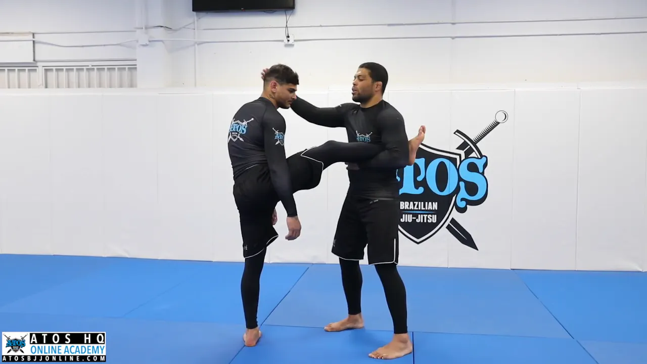 Roundhouse kick defense - Atos BJJ OnDemand