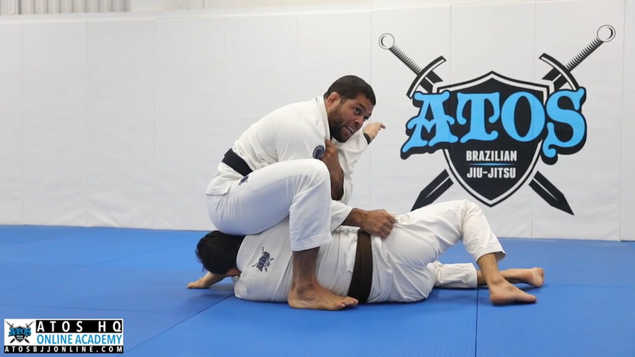 Side Control Attacks Arm Bar & Kimura Andre Galvao Atos BJJ OnDemand
