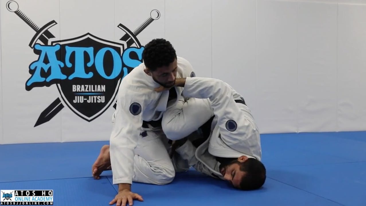 Half Guard Knee Shield to Arm Drag Back Take Nisar Loynab Atos BJJ