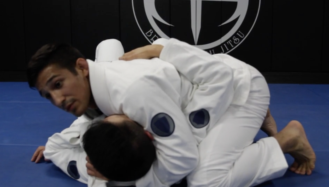 Sling Trap Triangle Sub Attack From Side Control 