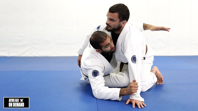 Half Guard Knee Shield to the Under H...