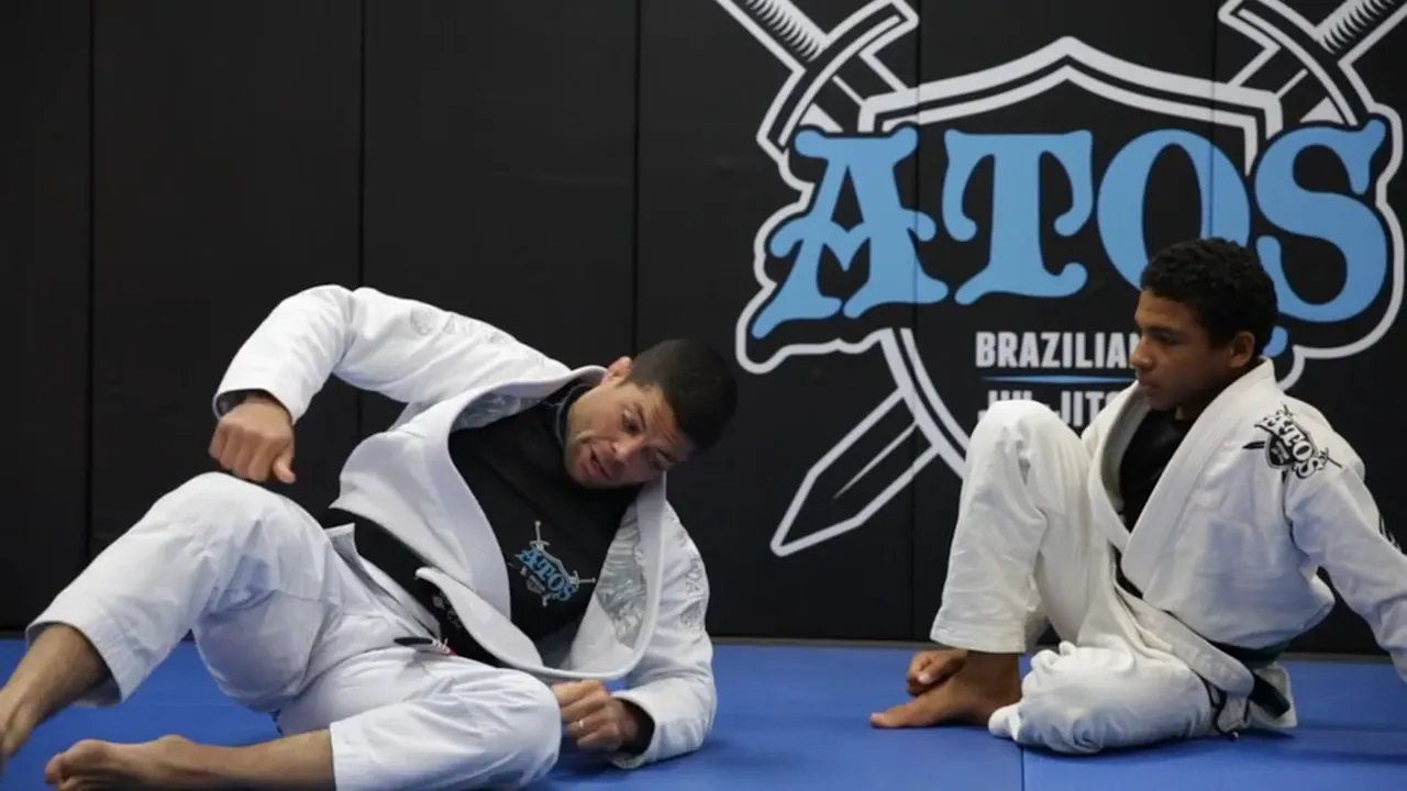 Sweep From De la Riva Guard With Details - Andre Galvao - Atos BJJ OnDemand