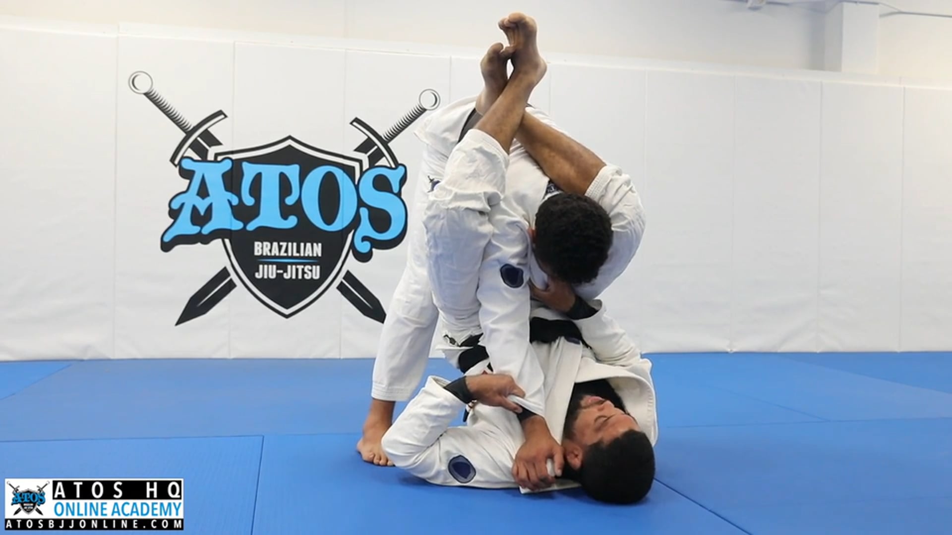How To Set Up Open Guard Grips with Triangle & Arm Bar Transitions