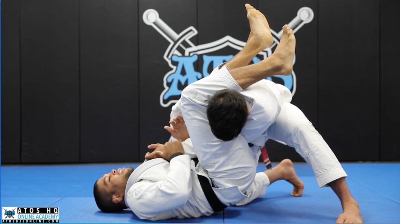 Basic Arm Bar From Closed Guard + Plus Stack Defense Details White