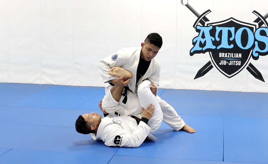 Forcing Half Guard Pressure Pass from One Leg X 
