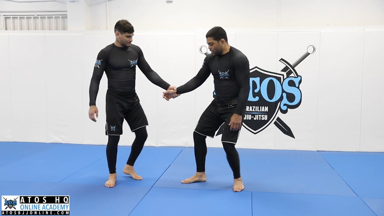 Defending the wrist grip Atos BJJ OnDemand