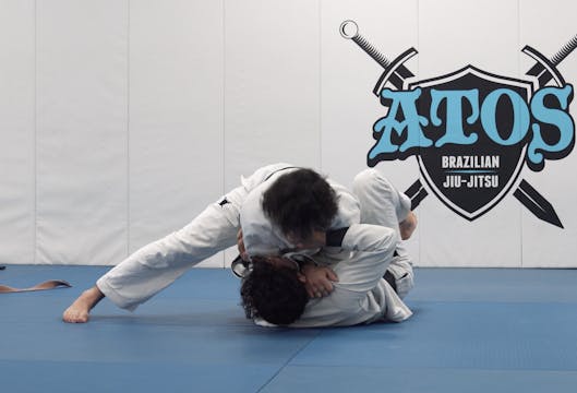 Knee Cut Pass + Cross Collar Choke | ...
