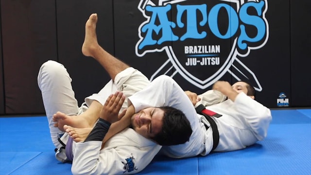 Arm Bar From 50/50 Guard