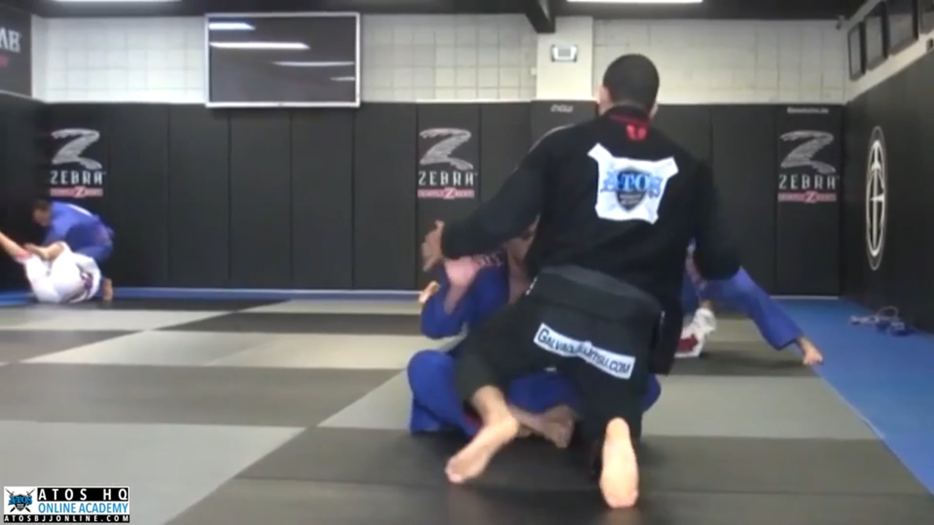 Sparring: Andre Galvao vs brown belt