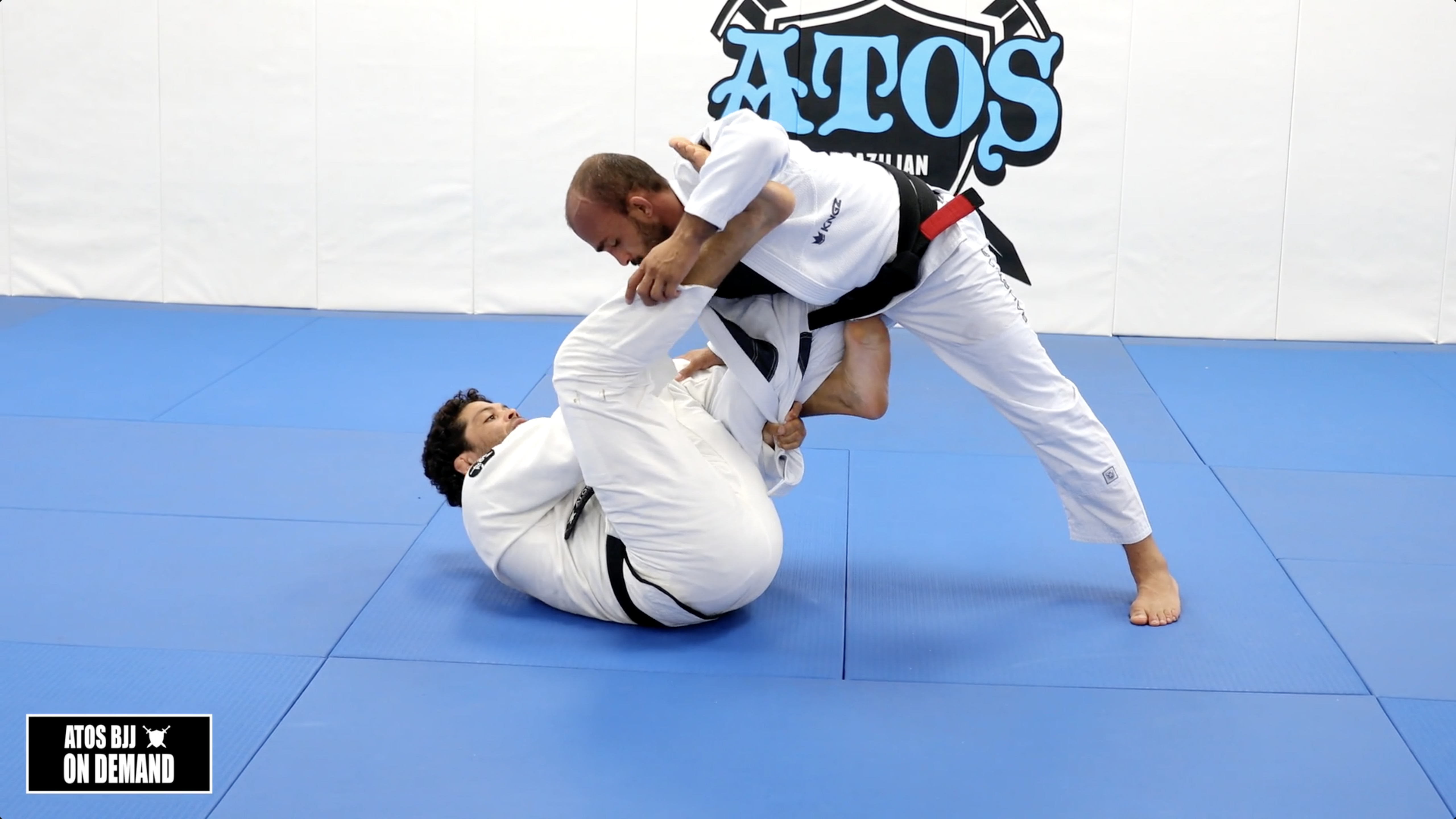 Reverse De La Riva Grip Sweep